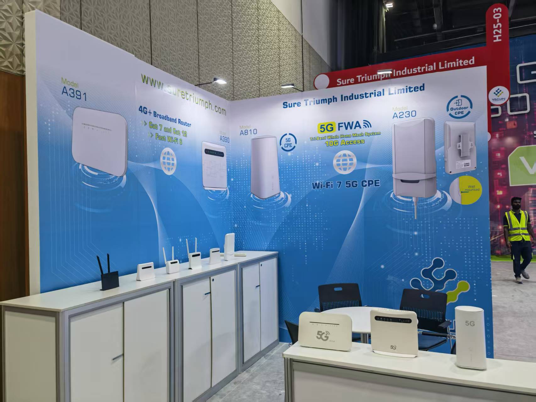 Yaojin ໄດ້ເຂົ້າຮ່ວມ GITEX 2025 Expo ໃນ Dubai